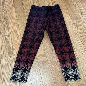 ZARA TEREZ FOR SOUL-CYCLE LOGO PRINTED‎ LEGGINGS SIZE SMALL